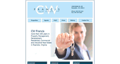 Desktop Screenshot of cwfrancis.com